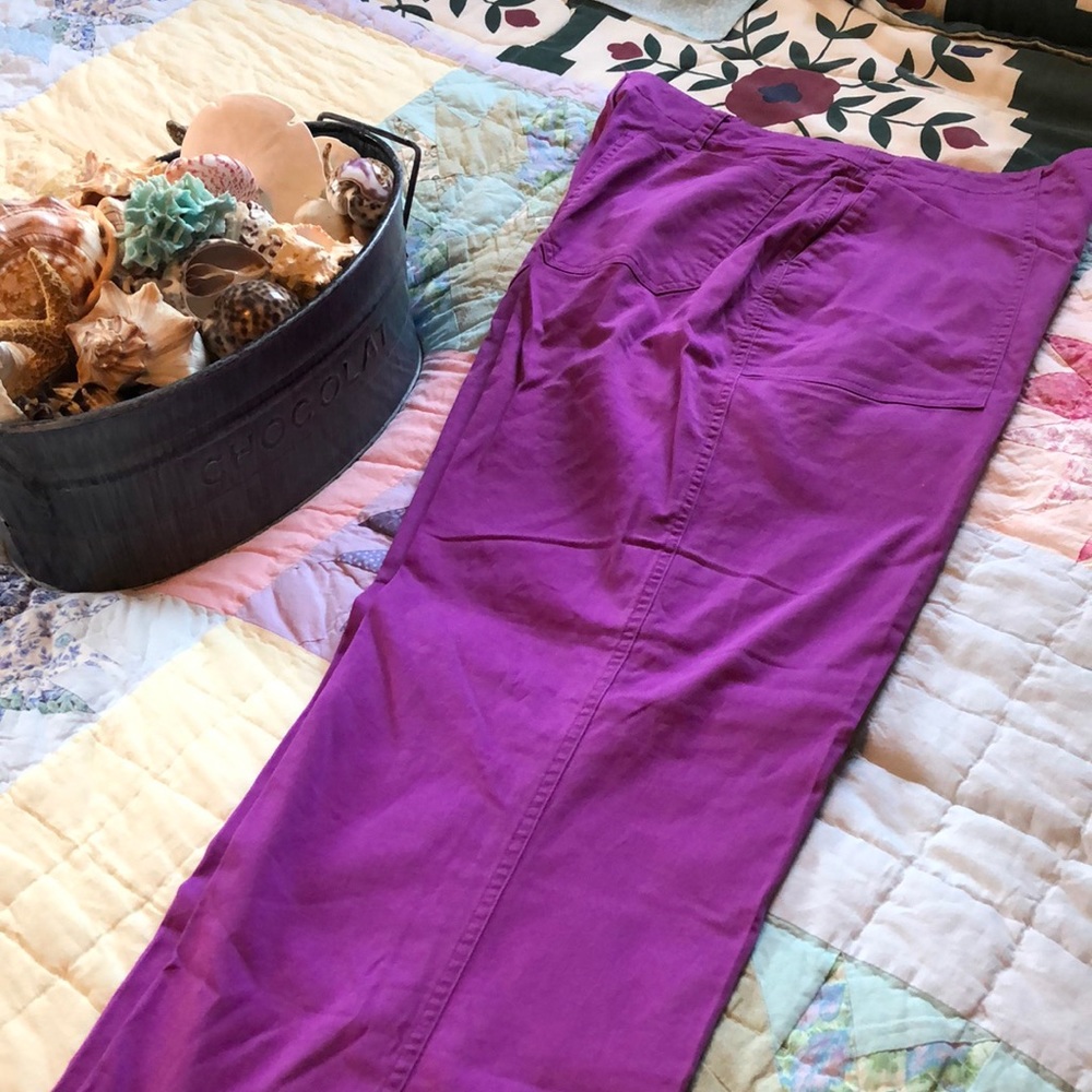 Ladies Slacks, purple/lavender, size 14